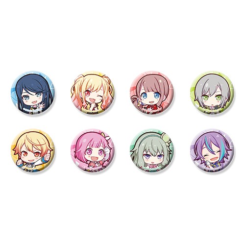 『プロジェクトセカイ カラフルステージ！ feat. 初音ミク』ミニ缶バッジ vol.4 B【BOX】Leo/need＆ワンダーランズ × ショウタイム（全8種） BOX