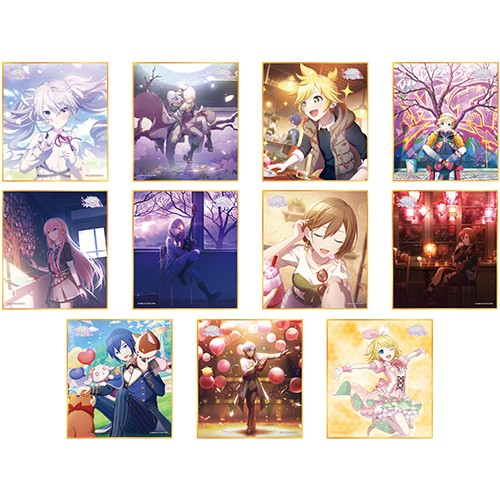 『プロジェクトセカイ カラフルステージ！ feat. 初音ミク』 ミニ色紙コレクション 第21弾A【BOX】セカイの桜、つながる想い（全11種） BOX