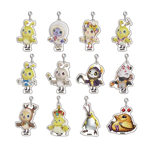 『ファンタシースター』35周年記念アクリルチャーム ラッピーコレクション （全12種）【単品】※2025年11月中旬出荷分 単品