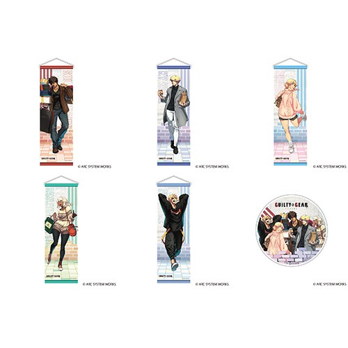 GUILTY GEAR -STRIVE- 描き下ろしスリムタペストリーセット【限定特典付き】 スリムタペストリーセット【阿々久商店限定特典付き】