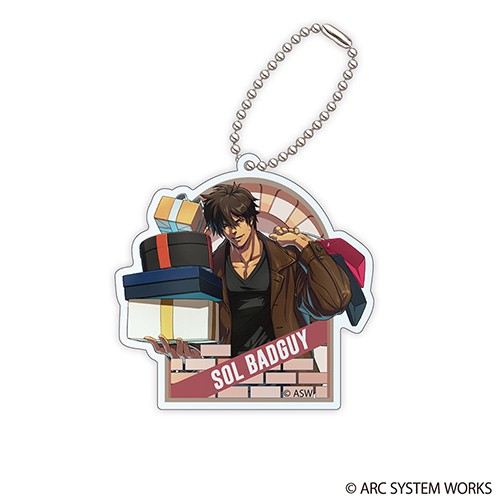 GUILTY GEAR -STRIVE- 描き下ろしアクリルキーホルダー（ソル） （ソル）