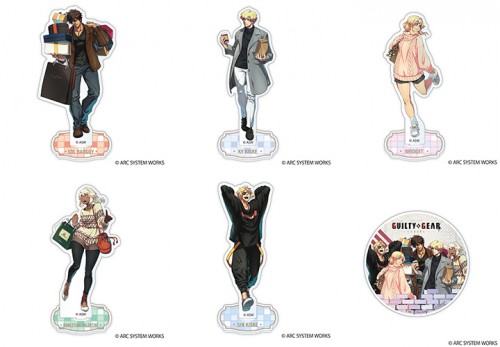 GUILTY GEAR -STRIVE- 描き下ろしアクリルスタンド セット【限定特典付き】 セット【阿々久商店限定特典付き】