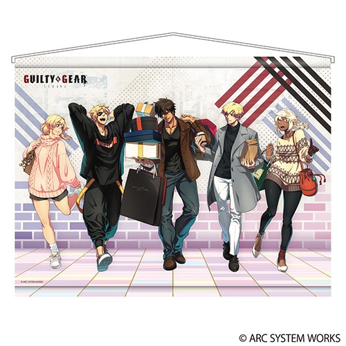 GUILTY GEAR -STRIVE- 描き下ろしB2タペストリー【阿々久商店限定特典付き】