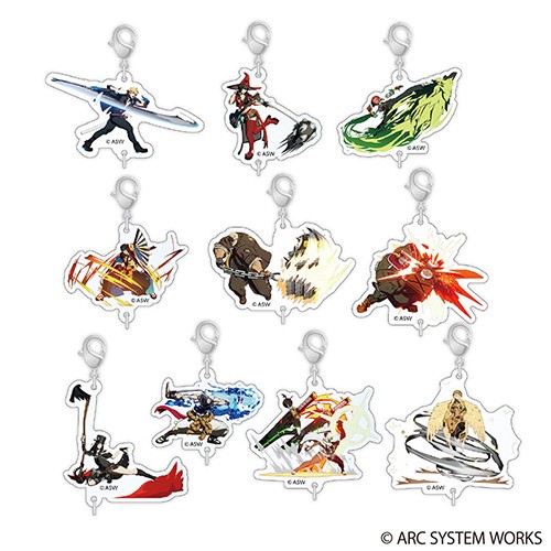GUILTY GEAR -STRIVE- トレーディング繋がるアクリルチャームvol.2コンプリートセット コンプリートセット