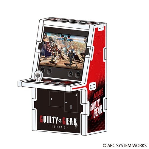 GUILTY GEAR -STRIVE- アーケード筐体風アクリルジオラマ