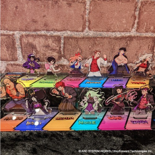 リバーシティガールズ 勢ぞろいアクリルジオラマ A、Bセット【阿々久商店限定特典付き】 アクリルジオラマA、 Bセット【阿々久商店限定特典付き】