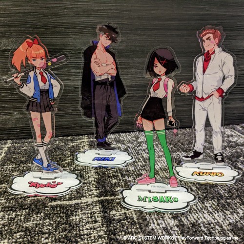 リバーシティガールズ カップルアクリルスタンド コンプリートセット【阿々久商店限定特典付き】ミサコ＆クニオ、キョウコ＆リキ コンプリートセット【阿々久商店限定特典付き】