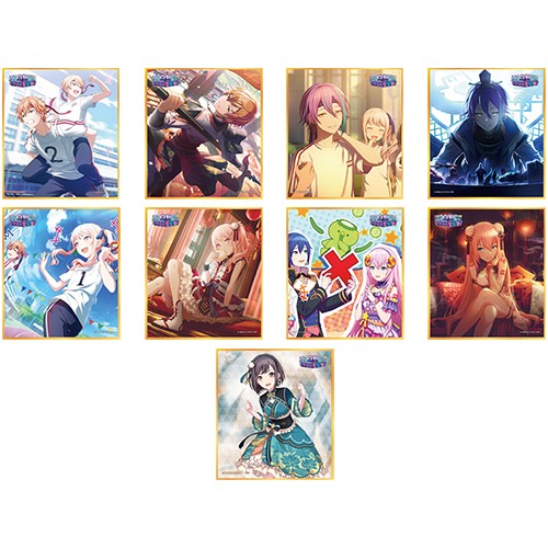 『プロジェクトセカイ カラフルステージ！ feat. 初音ミク』ミニ色紙コレクション 第22弾B【単品】白熱！神高応援団！（全9種） 【単品】白熱！神高応援団！（全9種）