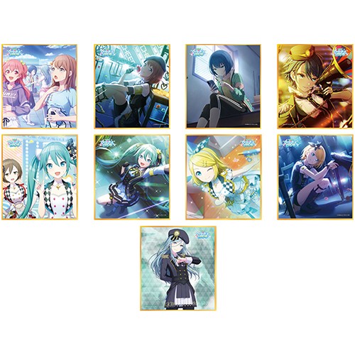 『プロジェクトセカイ カラフルステージ！ feat. 初音ミク』ミニ色紙コレクション 第22弾A【単品】つなぐPainful Hope（全9種） 【単品】つなぐPainful Hope（全9種）