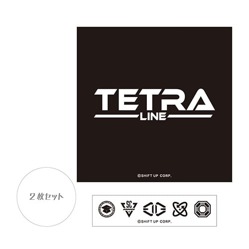 NIKKE ロゴステッカー テトラライン※2025年８月上旬出荷分 ロゴステッカー テトラライン※2025年８月上旬出荷分