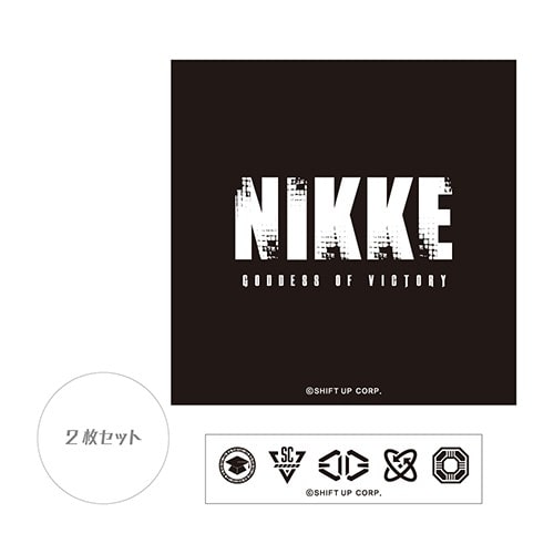NIKKE ロゴステッカー タイトルロゴ※2025年８月上旬出荷分 ロゴステッカー タイトルロゴ※2025年８月上旬出荷分