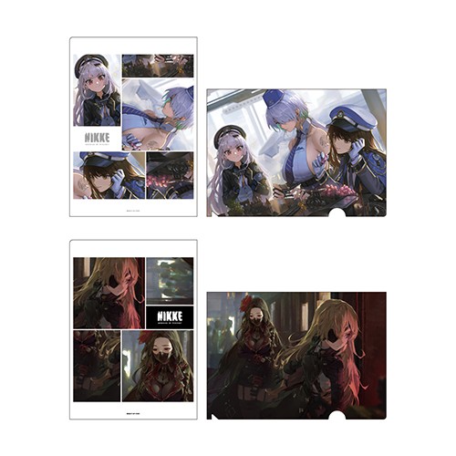 NIKKE クリアファイル2枚セット 02 クリアファイル2枚セット 02