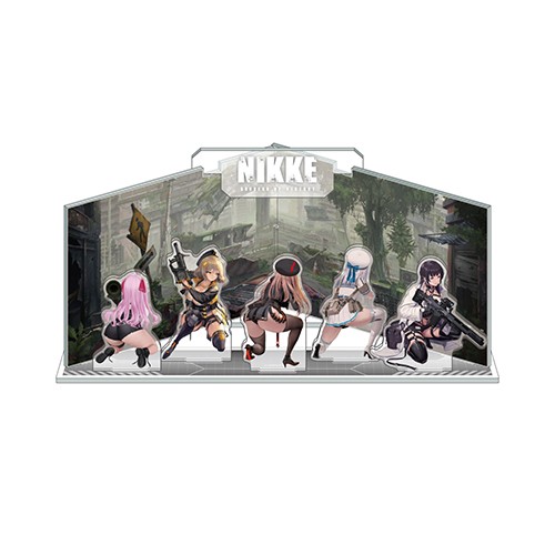 NIKKE ジオラマアクリル 部隊01※2025年11月中旬出荷分 ジオラマアクリル 部隊01