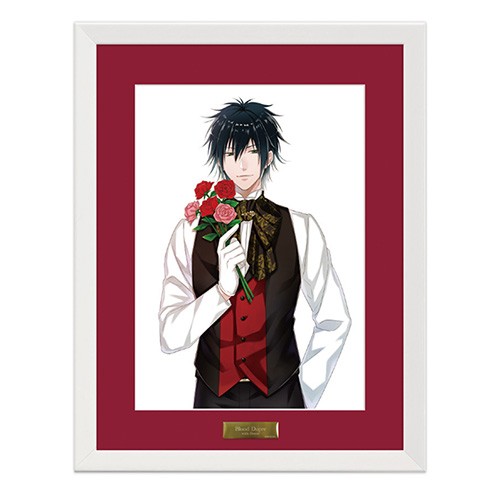 【ビーズログ創刊20周年記念】「with flower」複製原画『スペードの国のアリス～Wonderful White World～』ブラッド=デュプレ ブラッド=デュプレ