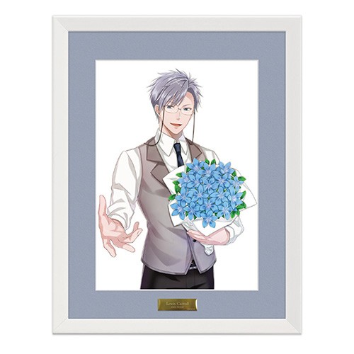 【ビーズログ創刊20周年記念】「with flower」複製原画『スペードの国のアリス～Wonderful White World～』ルイス=キャロル ルイス=キャロル