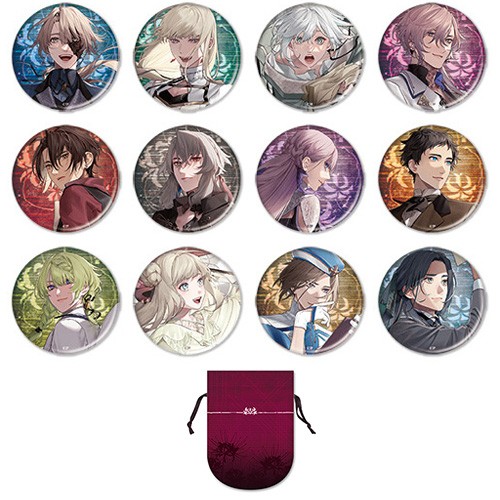 【ビーズログ創刊20周年記念】『終遠のヴィルシュ -ErroR:salvation-』トレーディング缶バッジ コンプリートセット ※2025年11月中旬出荷分 コンプリートセット