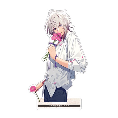 【ビーズログ創刊20周年記念】「with flower」アクリルスタンド『Collar×Malice』岡崎 契 ※2025年11月中旬出荷分 岡崎 契 ※3月中旬出荷分