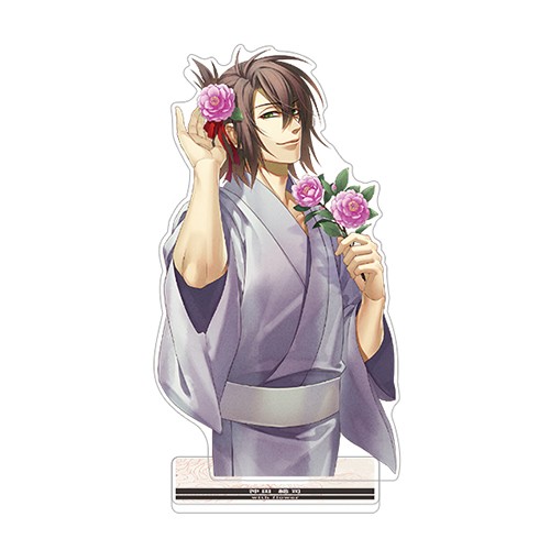 【ビーズログ創刊20周年記念】「with flower」アクリルスタンド『薄桜鬼 真改』沖田 総司 沖田 総司　 ※3月中旬出荷分