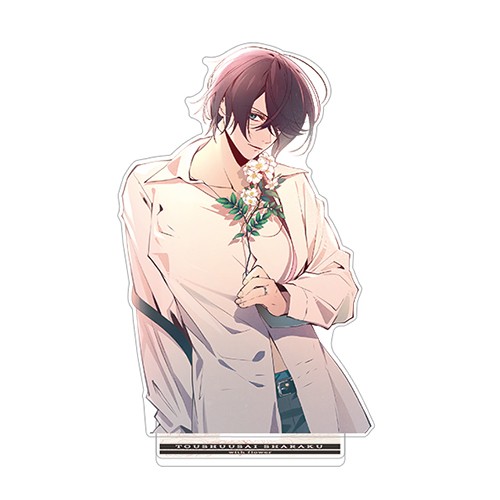 【ビーズログ創刊20周年記念】「with flower」アクリルスタンド『天獄ストラグル -strayside-』東洲斎 写楽 東洲斎写楽