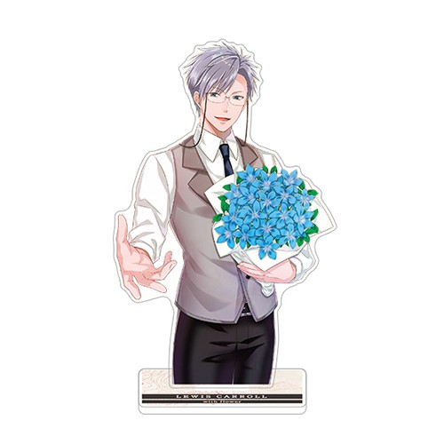 【ビーズログ創刊20周年記念】「with flower」アクリルスタンド『スペードの国のアリス～Wonderful White World～』ルイス=キャロル ※2025年11月中旬出荷分 ルイス=キャロル　※7月上旬出荷分