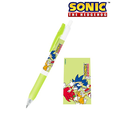 ソニック・ザ・ヘッジホッグ＆テイルス＆ナックルズ サラサクリップ ボールペン ソニック・ザ・ヘッジホッグ＆テイルス＆ナックルズ
