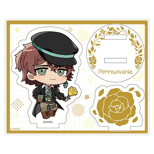 千銃士:Rhodoknight ミニアクリルスタンド（ペンシルヴァニア） （ペンシルヴァニア）