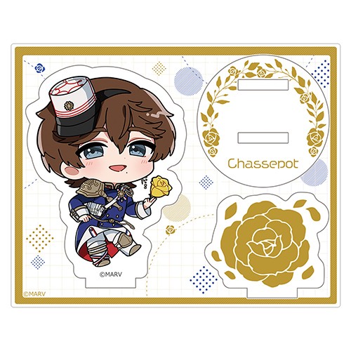 千銃士:Rhodoknight ミニアクリルスタンド（シャスポー） （シャスポー）