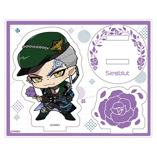 千銃士:Rhodoknight ミニアクリルスタンド（ジーグブルート） （ジーグブルート）