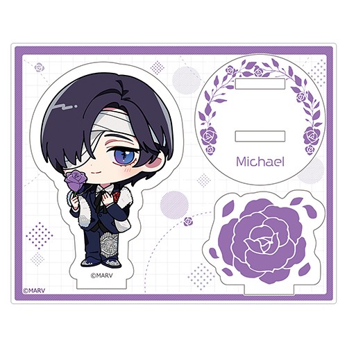 千銃士:Rhodoknight ミニアクリルスタンド（ミカエル） （ミカエル）