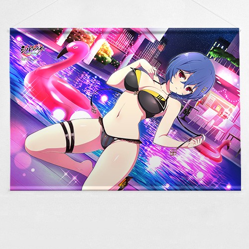 シノビマスター 閃乱カグラ NEW LINK B2タペストリー（雨音／爆乳祭） （雨音／爆乳祭）