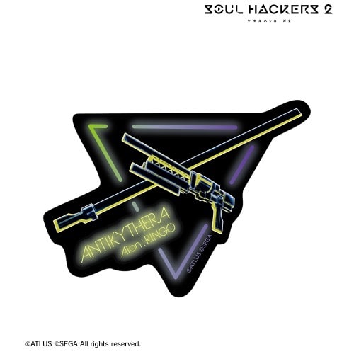 ソウルハッカーズ2 アンティキティラ ネオン風ダイカットステッカー アンティキティラ