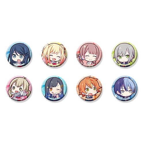 『プロジェクトセカイ カラフルステージ！ feat. 初音ミク』ミニ缶バッジ vol.5 B【BOX】Leo/need&Vivid BAD SQUAD（全8種） BOX