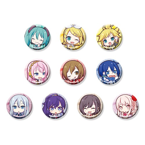 『プロジェクトセカイ カラフルステージ！ feat. 初音ミク』ミニ缶バッジ vol.5 A【BOX】バーチャル・シンガー＆ 25 時、ナイトコードで。（全10種） BOX