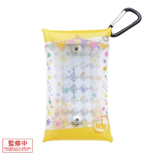 プロジェクトセカイ カラフルステージ！ feat. 初音ミク　カラビナ付きクリアケースワンダーランズ×ショウタイム ワンダーランズ×ショウタイム