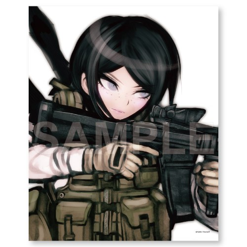 ダンガンロンパシリーズ　F3キャンバスアート　戦場むくろ 戦場むくろ