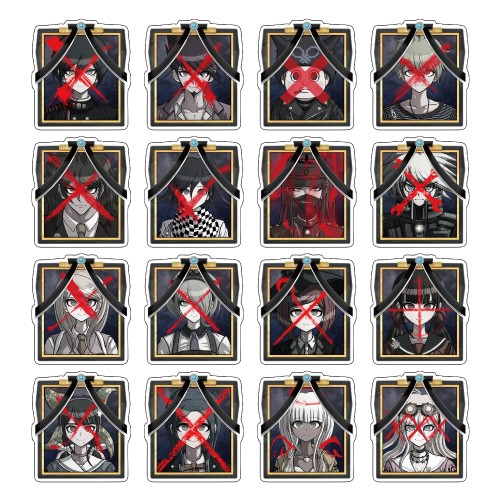 ダンガンロンパ　遺影アクリルバッジ　Vol.3(NDRV3)（2023年ver.）※2025年11月中旬出荷分