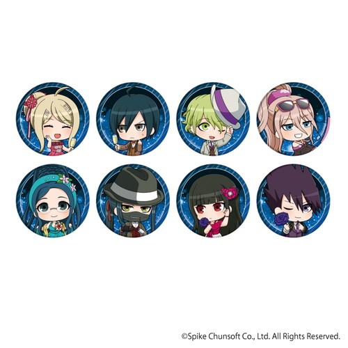 缶バッジ「ニューダンガンロンパV3 みんなのコロシアイ新学期」28/ブラインド(全8種)(ミニキャラ)