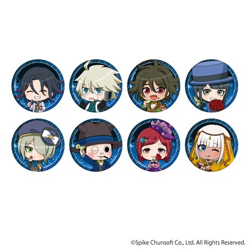 缶バッジ「ニューダンガンロンパV3 みんなのコロシアイ新学期」29/ブラインド(全8種)(ミニキャラ)