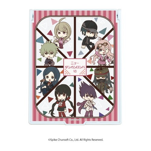 デカキャラミラー「ニューダンガンロンパV3 みんなのコロシアイ新学期」07/ピンク(レトロアート)