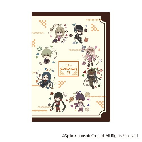 プレミアムポストカードホルダー「ニューダンガンロンパV3 みんなのコロシアイ新学期」01/オレンジ(レトロアート)