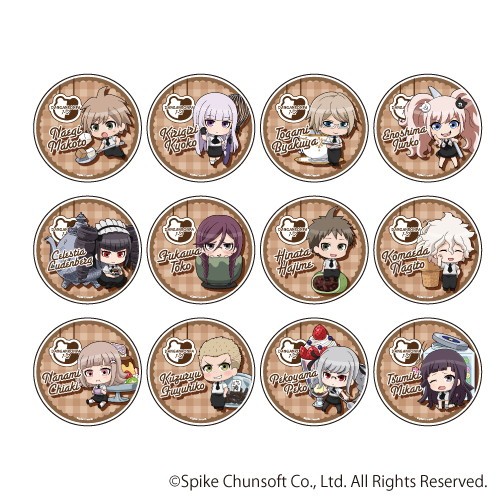 アクリルコースター(85mm)「ダンガンロンパ1・2 Reload」01/ブラインド(全12種)(フォトきゃら)