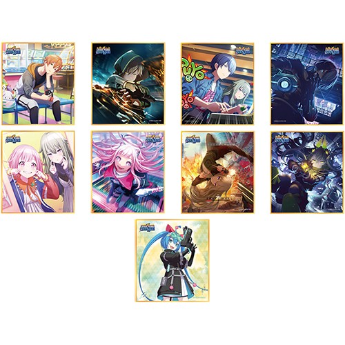『プロジェクトセカイ カラフルステージ！ feat. 初音ミク』 ミニ色紙コレクション 第25弾A【単品】close game/OFFLINE（全9種） 【単品】close game/OFFLINE（全9種）