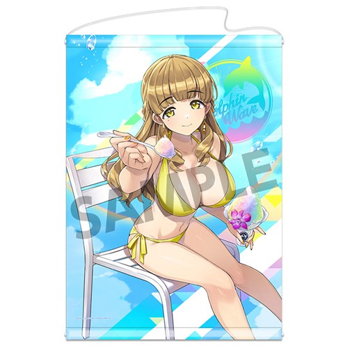 ドルフィンウェーブ B2タペストリー 彩戸 詩絵(水着) 彩戸 詩絵(水着)