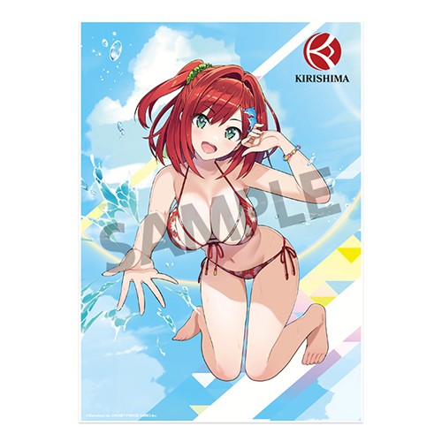 ドルフィンウェーブ ビジュアルアクリルプレート 咲宮 入華(水着) 咲宮 入華(水着)