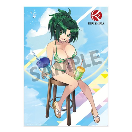 ドルフィンウェーブ ビジュアルアクリルプレート 陽南 杏里(水着) 陽南 杏里(水着)