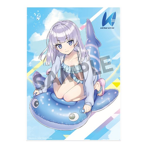 ドルフィンウェーブ ビジュアルアクリルプレート シュネー・ヴァイスベルグ(水着) シュネー・ヴァイスベルグ(水着)