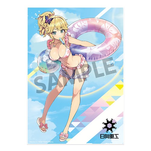 ドルフィンウェーブ ビジュアルアクリルプレート 伊澄 桐利(水着) 伊澄 桐利(水着)