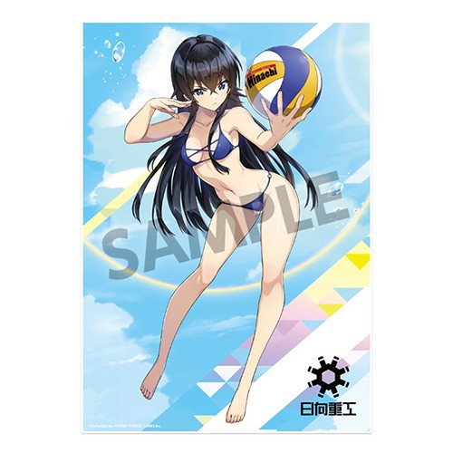 ドルフィンウェーブ ビジュアルアクリルプレート 刃兼 乙姫(水着) 刃兼 乙姫(水着)