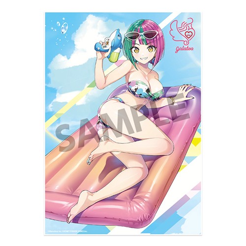 ドルフィンウェーブ ビジュアルアクリルプレート ヘリー・ルイス(水着) ヘリー・ルイス(水着)