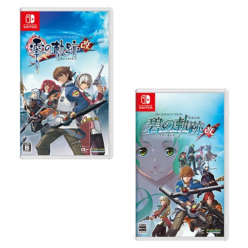 英雄伝説 零の軌跡：改 & 碧の軌跡：改 Switch版 3Dクリスタルセット Wパック 零&碧 3Dクリスタルセット Wパック
